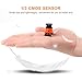 FPV Camera 1500TVL Mini Cam 2.1mm Lens FOV 135 Degree D-WDR PAL NTSC Switchable OSD for Racing Drone Orange