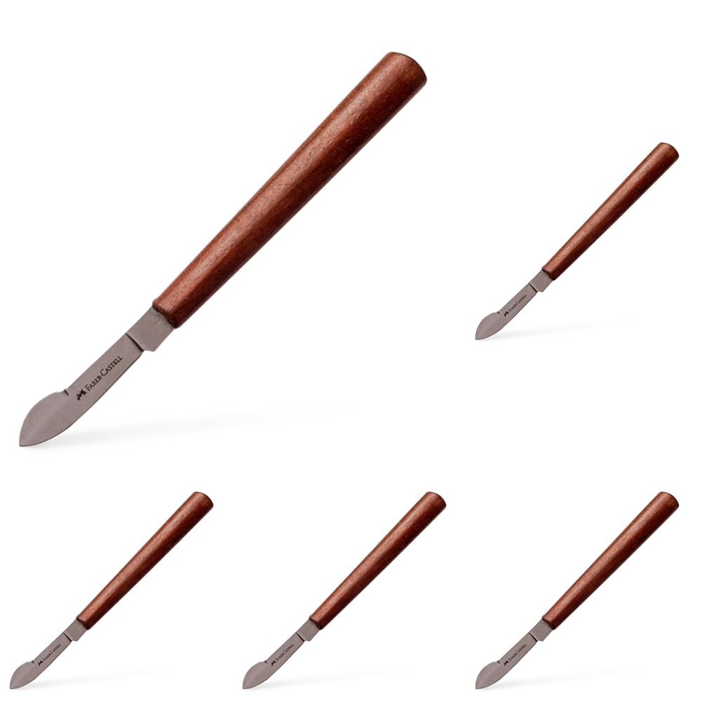 Faber-Castell Sanatçı Bıçağı Naturel 5li paket