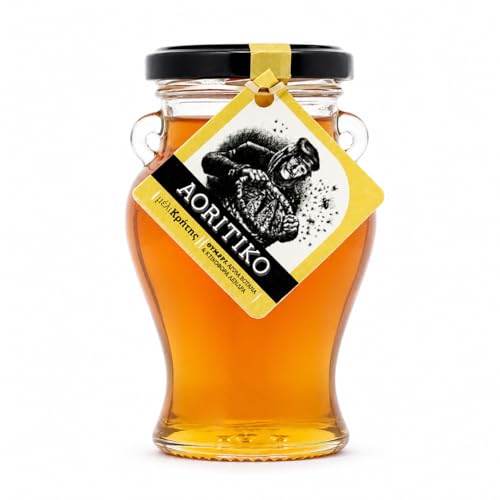 Miel de montaña pura de Creta Aoritiko 250 g