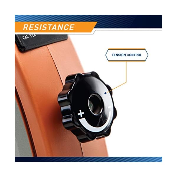 Marcy Cardio Mini Cycle – Portable Cardio Machine with Variable Resistance for Home Gym NS-909