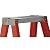 Louisville Ladder 10-Foot Fiberglass Twin Front Step Ladder, 375-Pound Load Capacity, Type IAA, FM1410HD