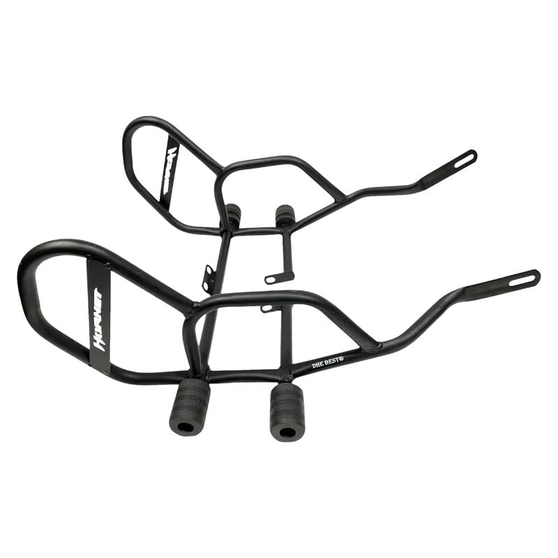 Image of Dhe Best Bike Heavy-Duty Premium Crash Guard /Leg Guard Black Suitable for Honda CB Hornet 160R