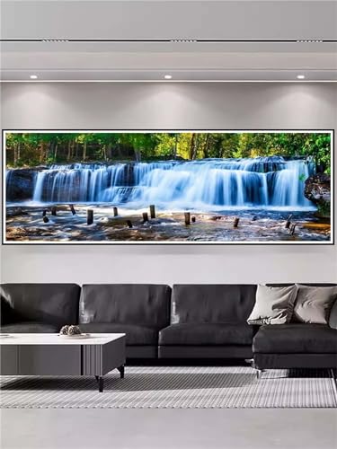 Diamond painting kit complet forêt pour sublimer votre grand salon cet automne