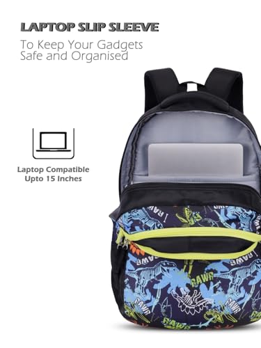 Image of Lavie Sport Tricer Laptop Backpack | 37 Liters | Fits Upto 16 Inch | Laptop Compatiable | Rain Cover | Gift for Boys & Girls