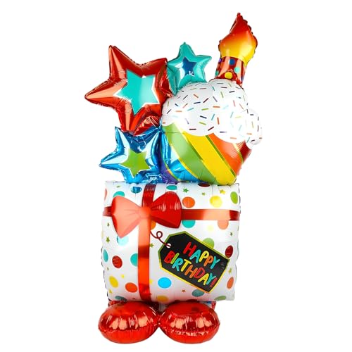 Happy Birthday Palloncino in Piedi, Birthday Torte Palloncini