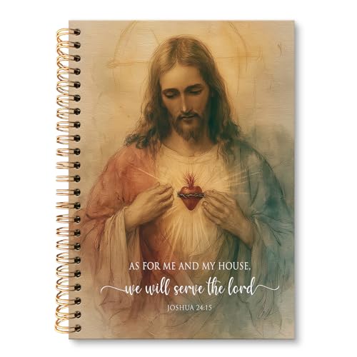 Carnet de notes à spirale avec verset de la Bible idée cadeau pour femme