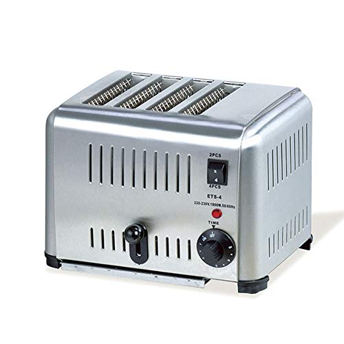 Liquor Commercial Electric Toaster Oven Stainless Steel 2 or 4 Slice