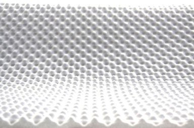 Akustikschaumstoff als Akustik Noppenschaumstoff - Platte 50x50x3cm (WEISS) aus hochwertigem PUR-Schaumstoff