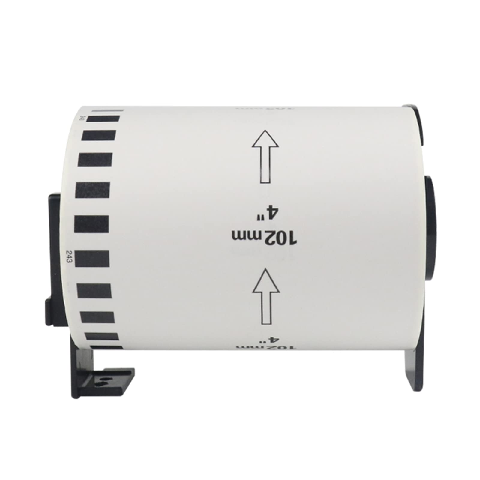 10 Rollen DK-22243 DK22243 Endlosetiketten kompatibel für Brother P-Touch DK-22243 selbstklebende Endlosetiketten(102 mm x 30,48 m) für QL-1050,QL-1060N,QL-1060NX,QL-1100,QL-1110,QL-1110NWB (10)