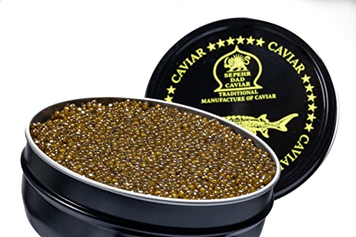Selección de Caviar Imperial (Caviar Híbrido Beluga) Cría CN – 250g