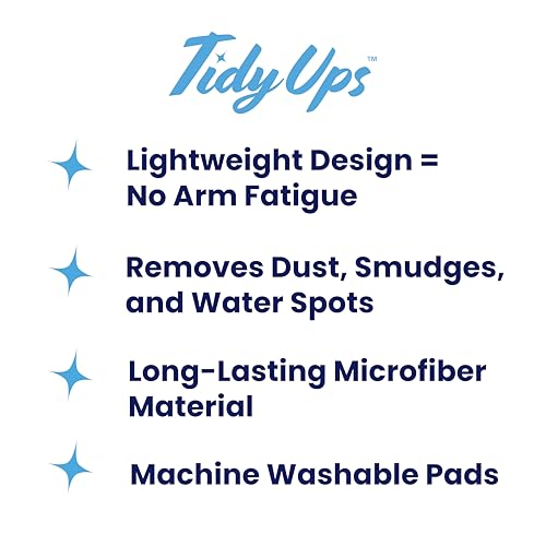 Image of Microfiber Window Cleaner - Dual Heads & Telescoping Handle (Raspberry)