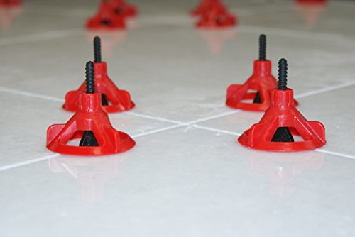 Spin Doctor Tile Leveling System 1/8" Baseplates 100Pc #TOP3