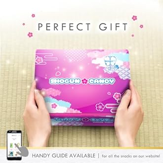 SHOGUN CANDY, Japanese Snacks Mystery Box 30 Pcs, Japanese Sweets gift