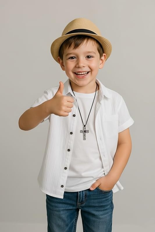 Image of Boys Regular Fit Solid Casual Shirt with Spread Collar - Comfortable Shirts