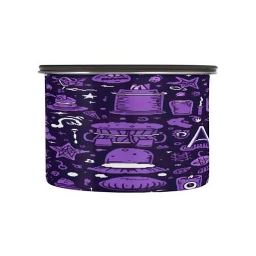 Bote para café hermético acero inoxidable 17oz Halloween
