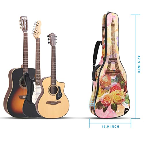 Sky Lantern Étui de protection rembourré pour guitare classique acoustique, Multicolore 07, 42.9×16.9×4.7 in, Organiseur… - Les Beatles, Paul McCartney, John Lennon, RIngo Starr, George Harrison Sky Lantern Étui de protection rembourré pour guitare classique acoustique, Multicolore 07, 42.9x16.9x4.7 in, Organiseur… – Image 6