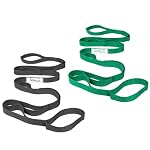 AGREJO Stretching Strap Yoga Strap Physical Therapy for Home Workout, 10 Loops Non-Elastic Stretch Band for Pilates, Flexibility, Exercise and Gymnastics