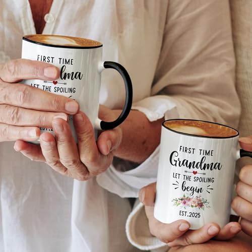 Taza para nueva abuela 2025 cerámica 11 oz miniatura 4