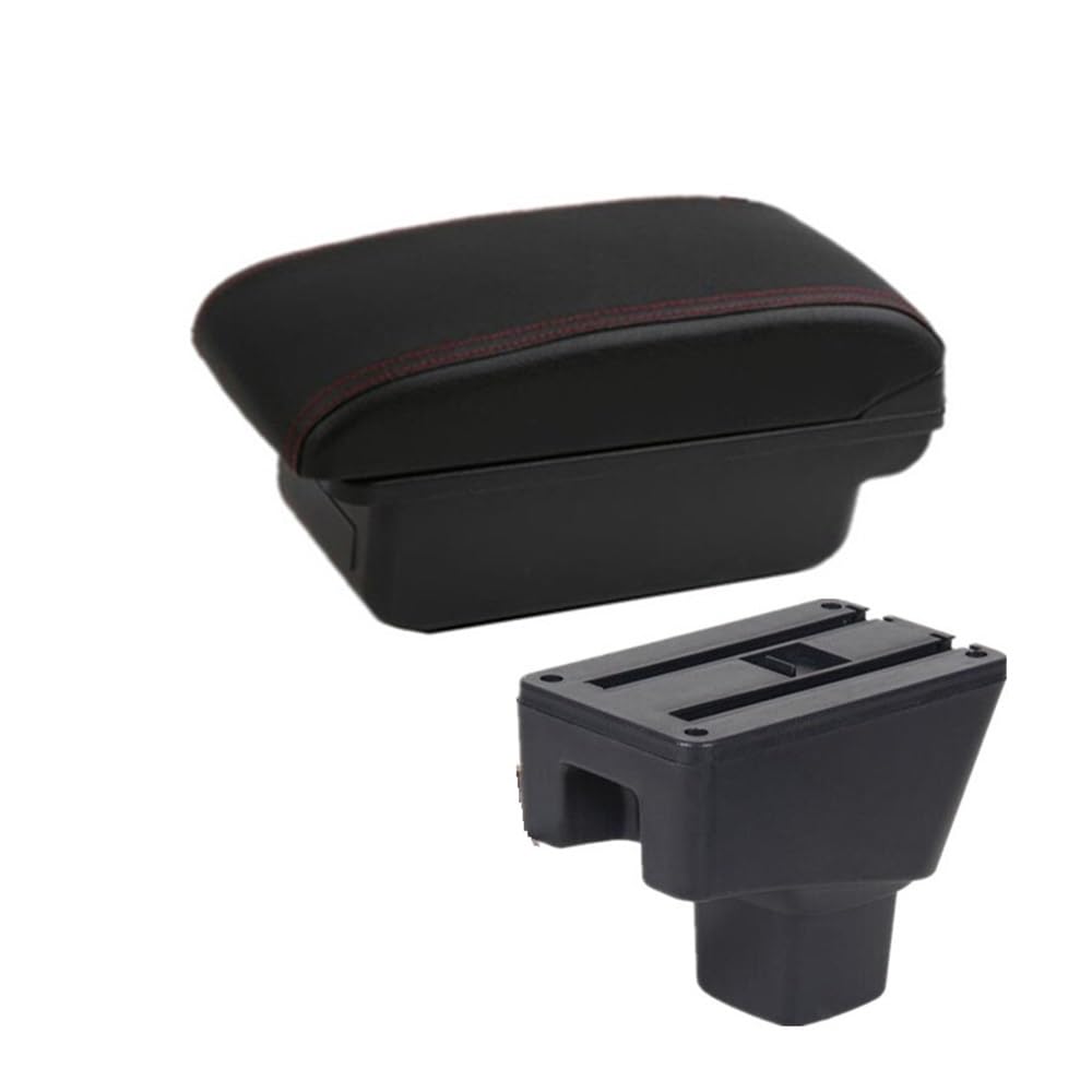 Yulegudi A1 Black Red No Usb Car Armrests For Suzuki For Sx4 2007-2018 2019 2020