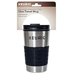 Keurig Stainless Steel Insulated Coffee Travel Mug, Fits Under Any Keurig K-Cup Pod Coffee Maker, 12 Oz, Stainless Steel - Image 3