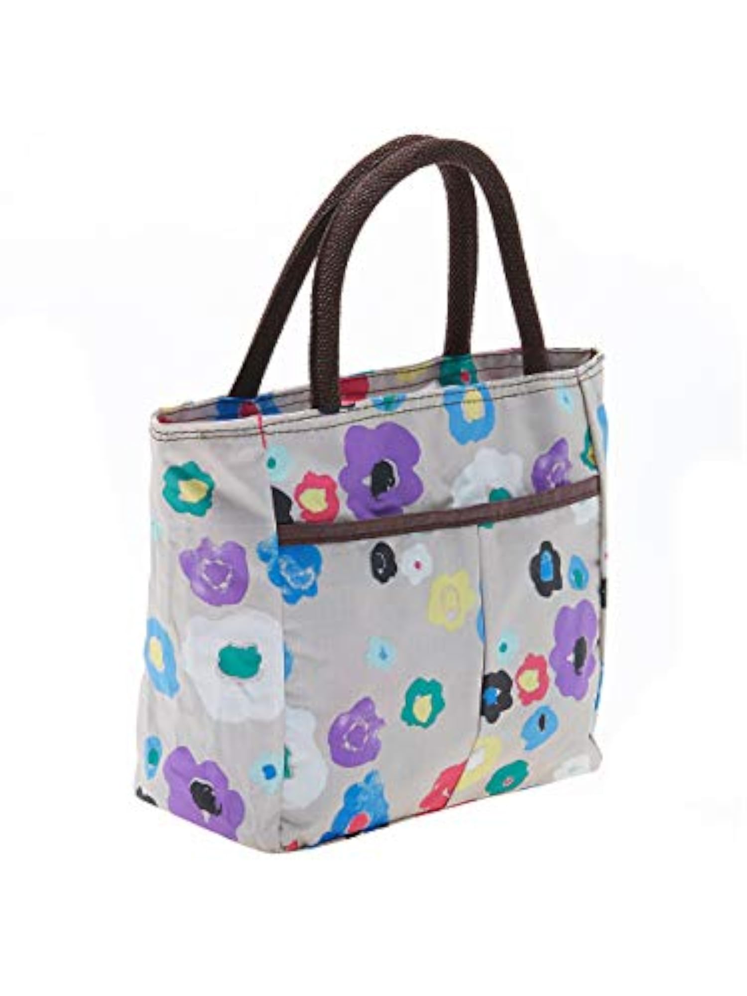 Funky Multi Compartment Carry Bag, Cream