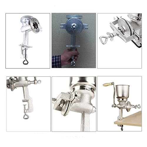 RTYUI Mühle, Kaffeemühle Hand Getreidemühle Manuelle Mais Müslimühle Bierbrauwerkzeug Hafermehl Kaffee Lebensmittel… – Bild 6