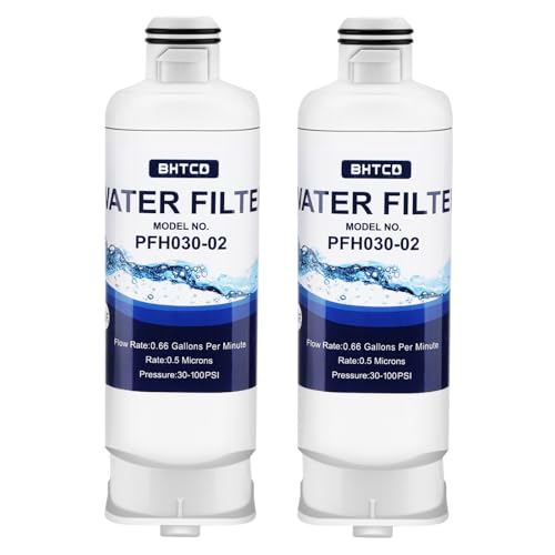 Image of Water Filter for Samsung RF23BB8600QLAA / RF30BB6600QLAA / RF30BB660012AA / RF30BB6200QLAA / RF29BB8600QLAA /RF29BB860012AA / RF30BB620012AA Refrigerator Replacement - 2 PCS