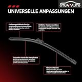 Wycieraczki przednie kompatybilne z Citroen Jumper, Fiat Ducato, Peugeot Box,OTUAYAUTO zestaw piór wycieraczek, 650 mm/550 mm