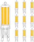 ➢[2700K Warmweißes Licht]: Mit hoher Lichtleistung von 400 Lumen und Warmweiß von 2700K bieten diese G9 LED Birne Ihnen eine gemütliche Atmosphäre in ausreichender Helligkeit.