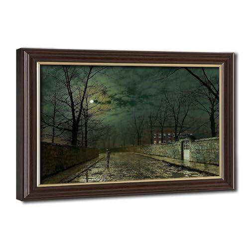Cadre à suspendre Moonlight After A Rain Grimshaw poster déco murale