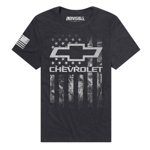 Indivisible Official Chevrolet Camo Flag Men's Classic Ring-Spun T-Shirt