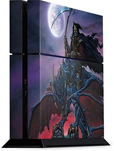 Skinit Decal Gaming Skin for PS4 Console - Officially Licensed Tate and Co. Ed Beard Jr. Dragon Reaper Design
