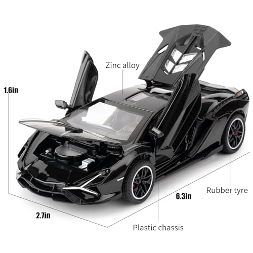 TGRCM-CZ 1/32 Scale Lamborghini Sián FKP37 Car Model Toy - Image 2