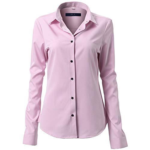 INFLATION Camicia Blusa bambù Fibra Donna, Manica