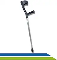 Muleta Canadense em Alumínio Regulável e Sistema Antirruído 130 Kg - Par - Hidrolight