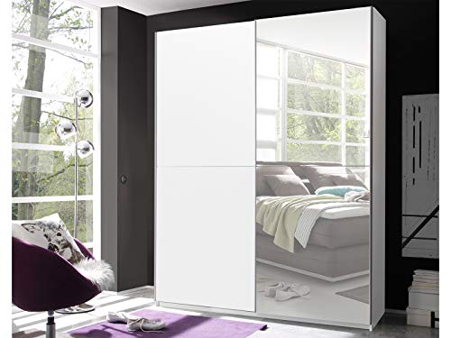 Preisvergleich Produktbild möbelando Schwebetürenschrank Kleiderschrank Schlafzimmerschrank Schrank Noni II
