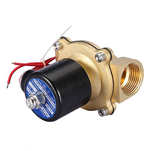 Électrovanne laiton 1 pouce DN25 normalement fermée 220V bidirectionnelle - 8