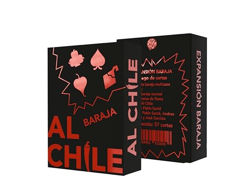 Al Chile Mexican Deck | Ideotas | 3-in-1 Deck: American