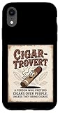 Photo Gallery cigar-trovert cigar lover divertente portare i sigari amore custodia per iphone xr Photo Gallery cigar-trovert cigar lover divertente portare i sigari amore custodia per iphone xr