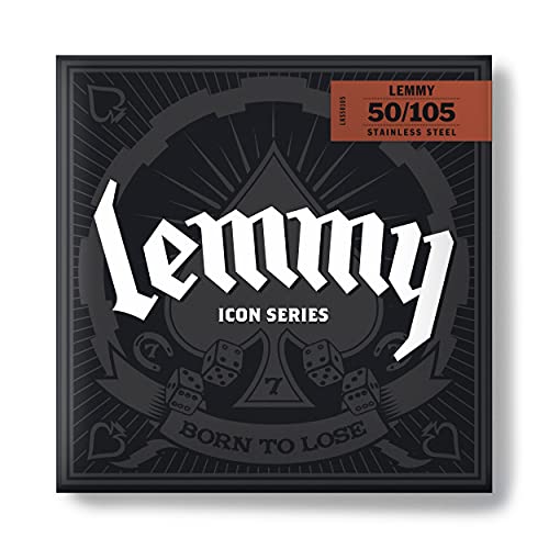 Jim Dunlop Lemmy Kilmister Icon Signature Bass Strings 50-105