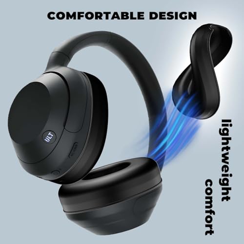 Fundas de silicona para audífonos Sony UltWear, protector anti-rayaduras lavable y reemplazo de almohadillas para auriculares inalámbricos Sony Extra Bass ULT Wear WH-ULT900N (Negro) miniatura 7
