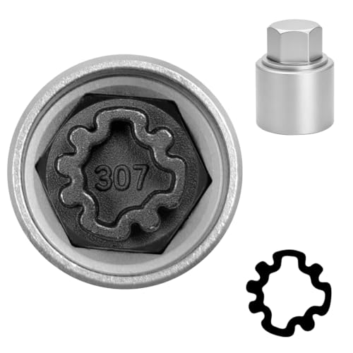 Image of 307 Wheel Locking Nut Key for Mercedes Benz, Lug Nut Removal Tool