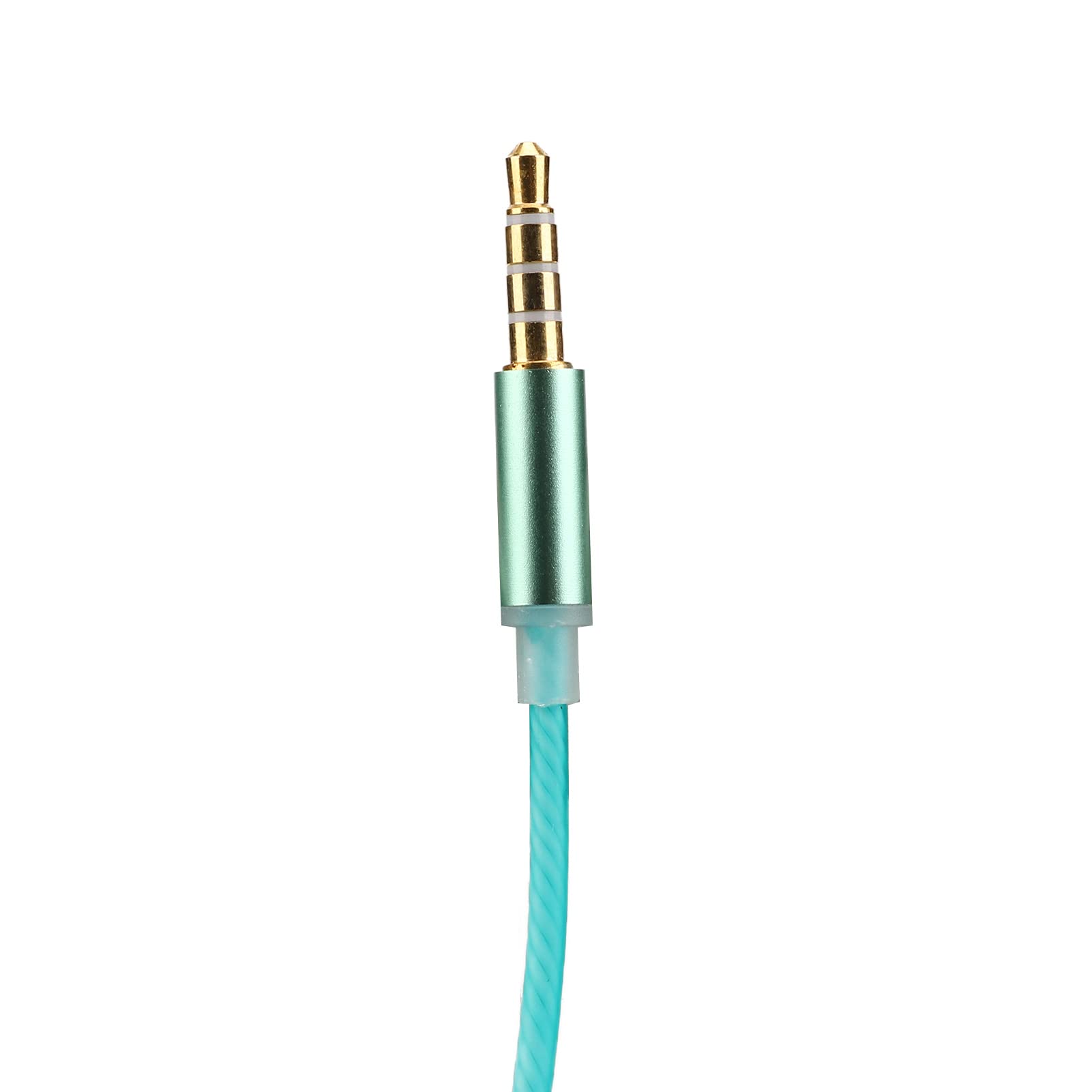 Cuffie Air Tube, Auricolari Bilaterali Air Tube Universali da 3,5 Mm, Cuffie Anti Radiazioni con Cancellazione del Rumore e Suono Premium, per Tablet Laptop Cellulari (Verde)