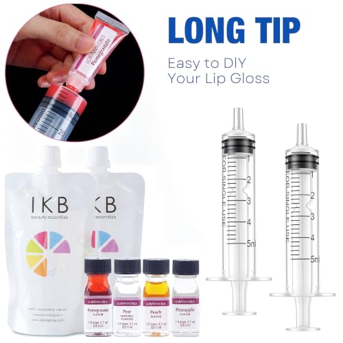 Image of TrelaCo 30 Pcs 5ml Syringe Without Needle with Cap, 5cc Oral Syringe