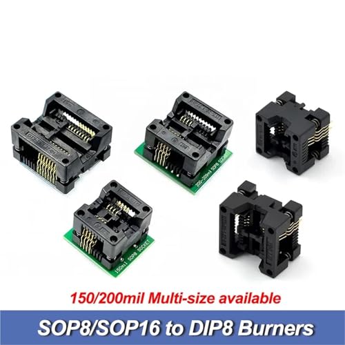 Módulo convertidor SOP8 a DIP8 de 150 mil para programador y pruebas de circuitos 3