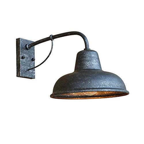 LDDENDP Style industriel vintage - Lanternes d'extérieur, Rétro lampes, Tube en col de cygne forgé E 27, Nostalgic American Simple Lights, Murs extérieurs, Éclairages de porte avant, Jardins, Valves d