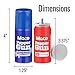 Mace Pepper Spray & Water Trainer Cartridge Refill Set - 0.99 oz, Compatible with Mace Pepper Spray Gun, Max Strength 10% OC Pepper Spray Formula, Long Lasting UV Dye, Self Defense for Women & Men