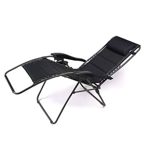 Kampa Opulence Padded Zero Gravity Chair Black