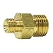 Uniweld HCC47 Brass Hose Coupling from "A" RH to "B" RH