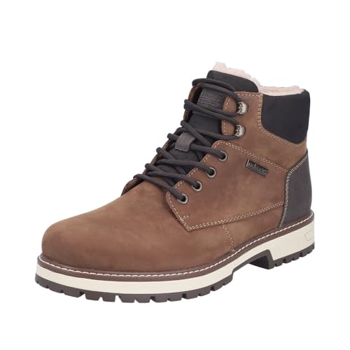 Rieker Homme F8311 bottes à lacets pour marcher en ville sans fatigue